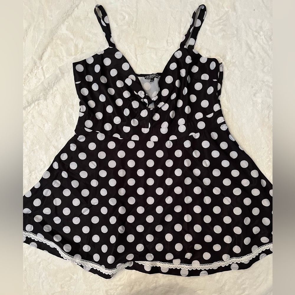 Dolls Kill 1X Polka Dot dress